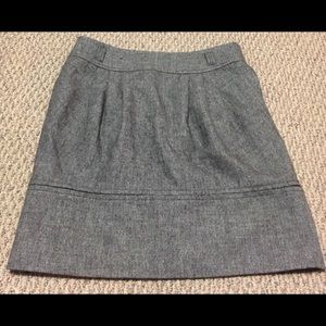 Girls From Savoy Grey Winter Wool Skirt Size12